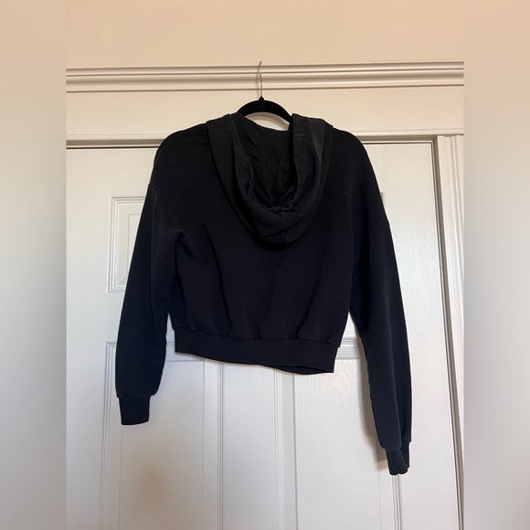 Garage Cropped Zippy Hoodie - Picture 2 of 2